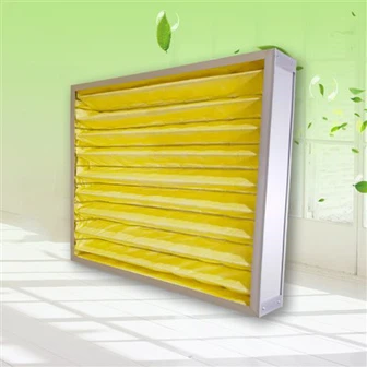 Vidējas efektivitātes plākšņu filtrs